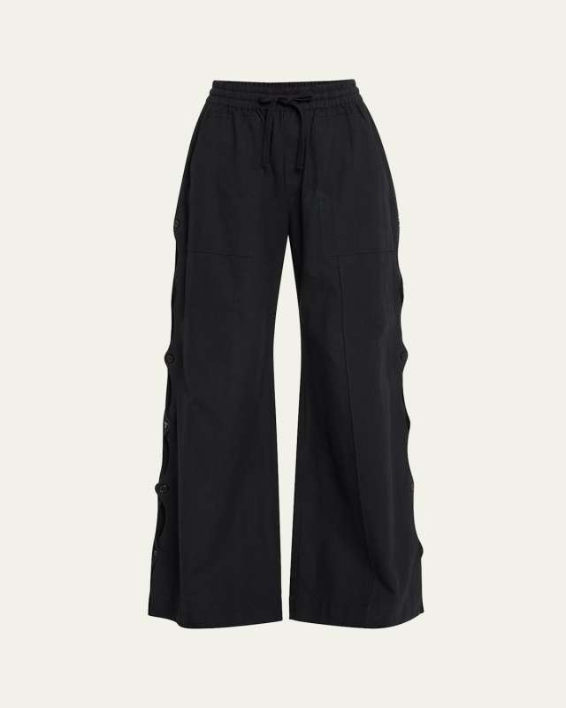 Shai Side-Button Pants
